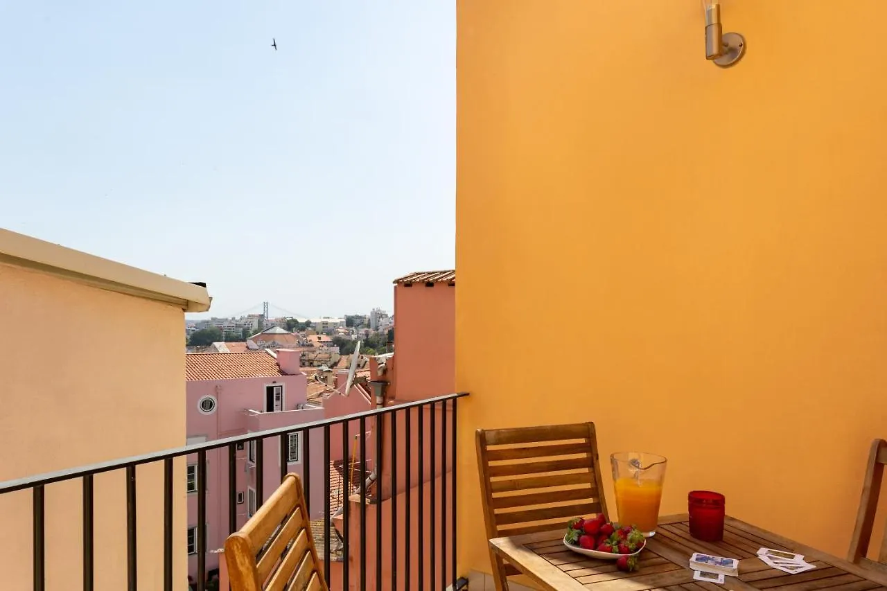 Апартаменты Principe Real, Hidden Terrace, Lisbon Views By Courtesy Morning
