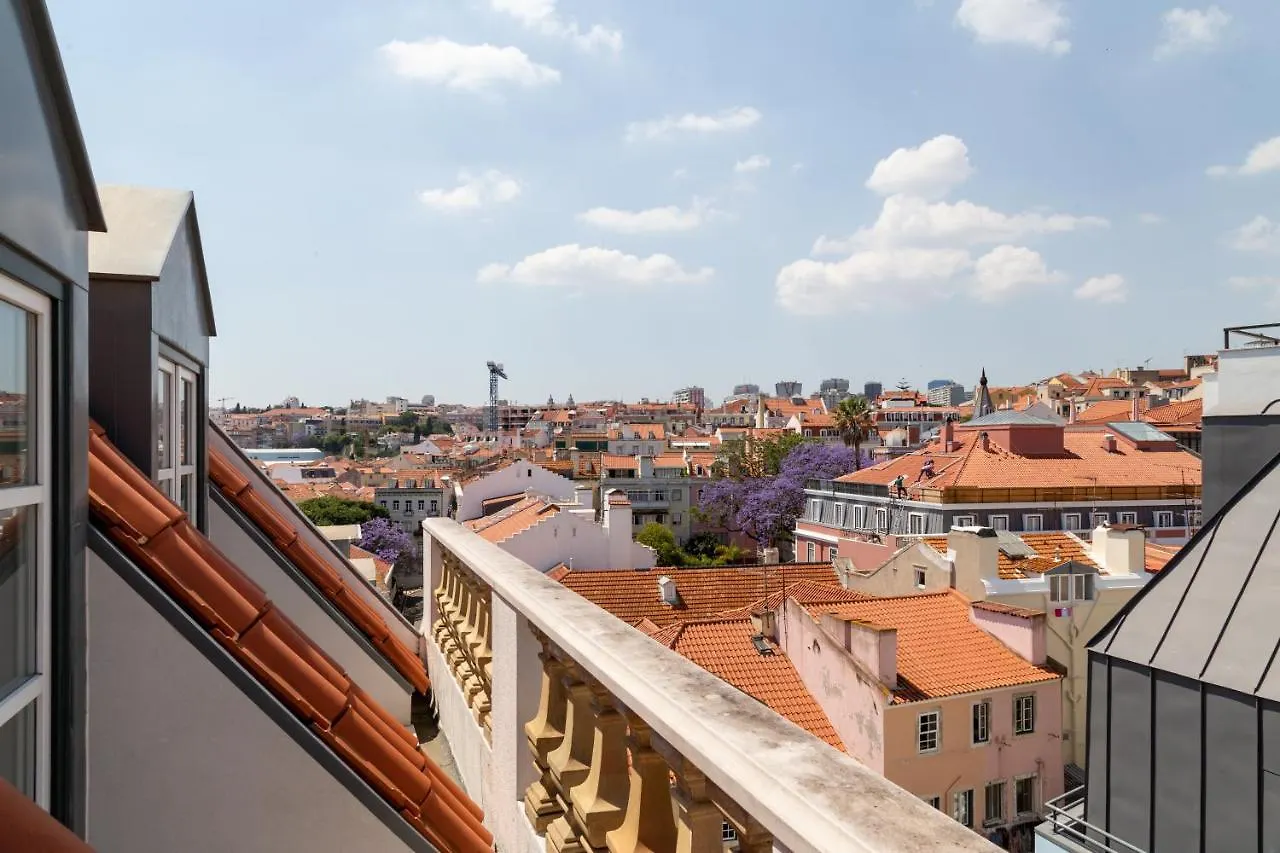 Principe Real, Hidden Terrace, Lisbon Views By Courtesy Morning Apartment Portugal