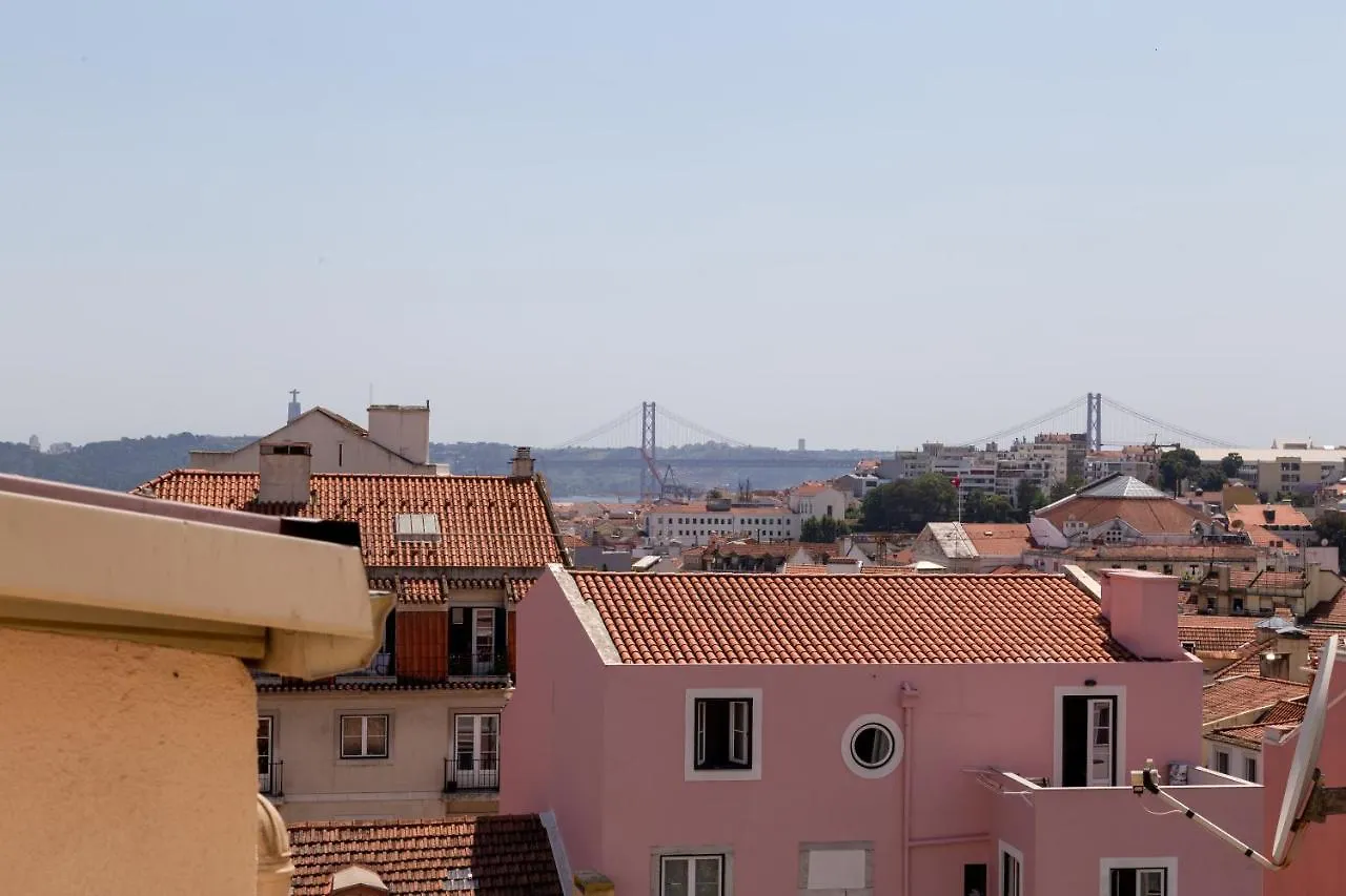 Principe Real, Hidden Terrace, Lisbon Views By Courtesy Morning Apartment